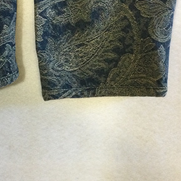 NEW Chico's Paisley Cotton Jacket Size XL 16 - Picture 4 of 5